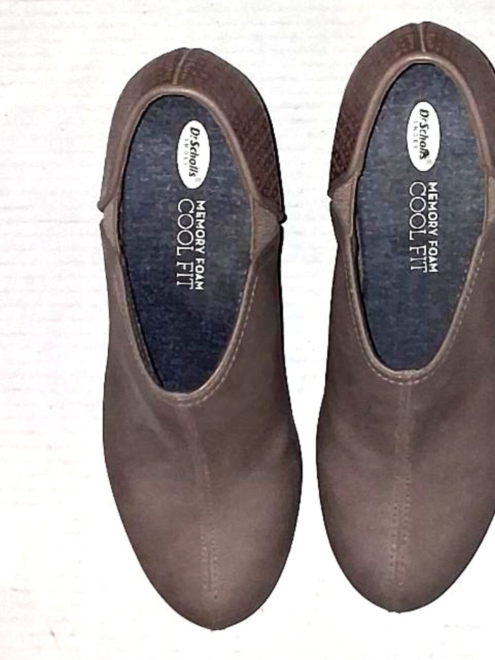 Dr. Scholl's Tan Harlow Wedge Heel Bootie Women's Size US 7 M
